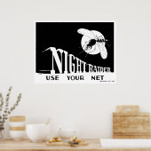 Night Raider - WW2 Malaria Poster (Keuken)