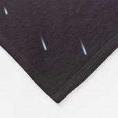 Night Rain Face Mask Cat Fleece Deken (Hoek)