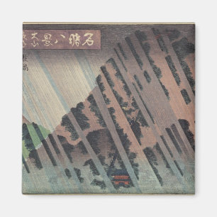 Night Rain on Oyama, c.1830 Magneet