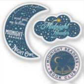 Night Reader-set Sticker (Voorkant)