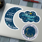 Night Reader-set Sticker