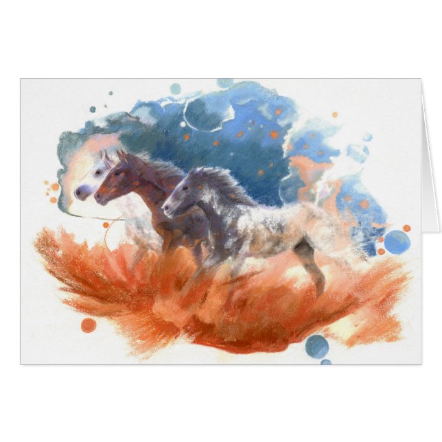 Night Ride - Mustangs (Voorkant Horizontaal)