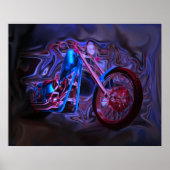 Night Rider Art Print (Voorkant)