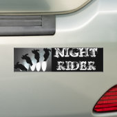 Night Rider Bumpersticker (Op auto)
