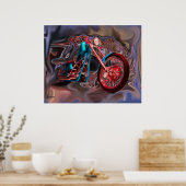 Night Rider Poster (Keuken)