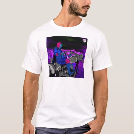 Night Rider T-shirt (Voorkant)