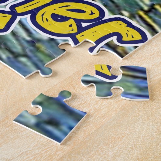 Night Runner Sterrennacht Legpuzzel (Zijkant)