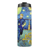 Night Runner Sterrennacht Thermosbeker (Voorkant)