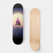 Night Sail Persoonlijk Skateboard (Voorkant)