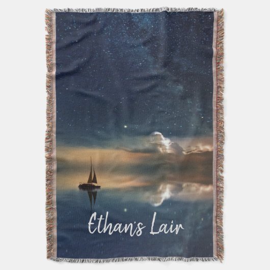 Night Sailing Deken (Voorkant Verticaal)