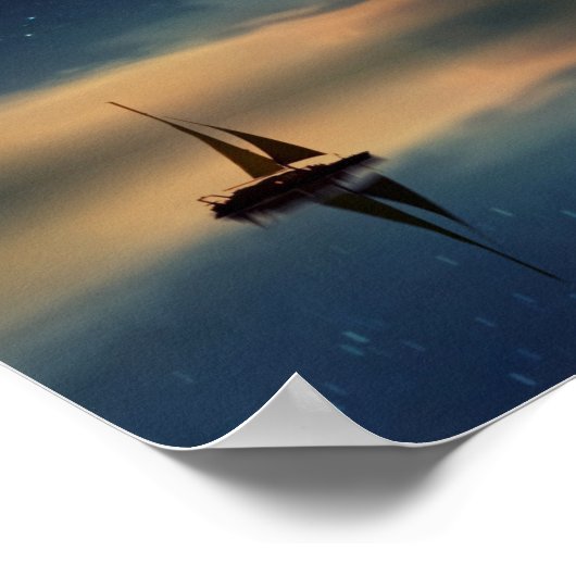 Night Sailing Poster (Hoek)