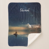 Night Sailing Sherpa Deken (Voorkant)