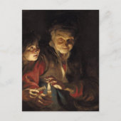 Night Scene Briefkaart (Voorkant)