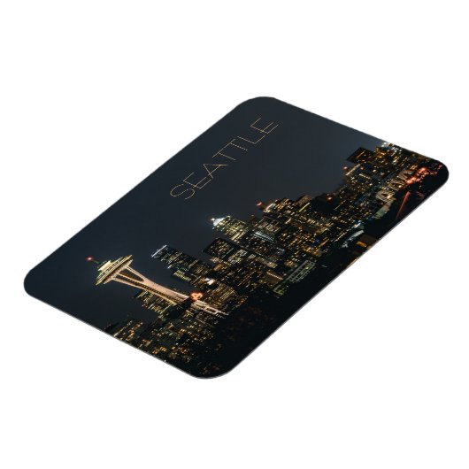 Night Seattle Magneet (Linkerzijde)