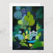 Night Secret Garden Kaart (Voorkant / Achterkant)