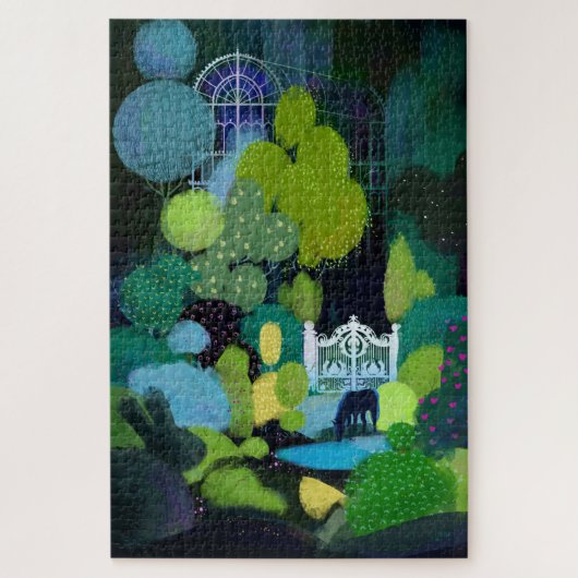 Night Secret Garden Legpuzzel (Verticaal)
