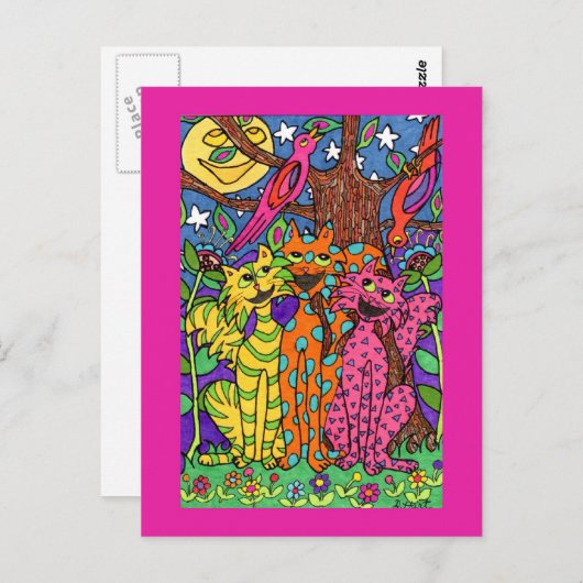 Night Sems Briefkaart (Voorkant / Achterkant)