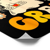 Night Shift Crew Ghost Halloween Nurse Grappig Poster (Hoek)