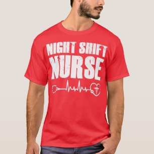Night Shift Different Breed Stethoscope Funny Nurs T-shirt