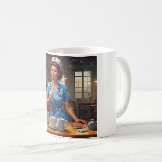 Night Shift Hero: vier de Mok van onze verpleegkun (Voorkant rechts)