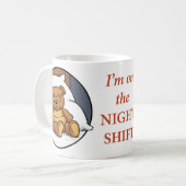 Night Shift-Mok Koffiemok (Voorkant links)