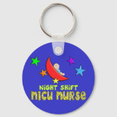 Night Shift NICU NURSE Cadeautjes Sleutelhanger (Voorkant)