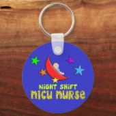 Night Shift NICU NURSE Cadeautjes Sleutelhanger (Voorkant)