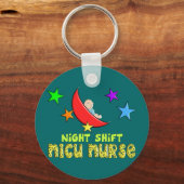 Night Shift NICU NURSE Cadeautjes Sleutelhanger (Voorkant)