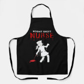 Night Shift Nurse Funny Halloween Classic T-shirt Schort (Voorkant)
