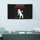 Night Shift Nurse Funny Halloween Classic T-shirt Spandoek (Beurs)
