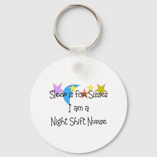Night Shift Nurse Gifts Sleutelhanger (Voorkant)