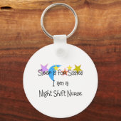 Night Shift Nurse Gifts Sleutelhanger (Voorkant)