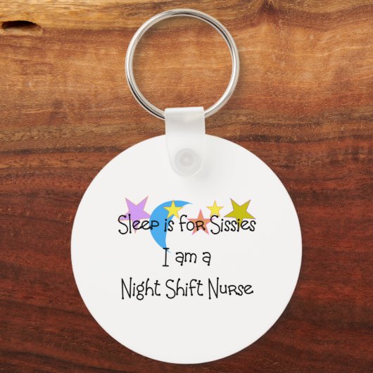 Night Shift Nurse Gifts Sleutelhanger (Voorkant)