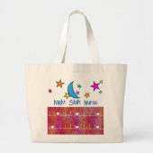Night Shift Nurse Grote Tote Bag (Voorkant)