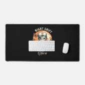 Night Shift Nurse Mummy Halloween Healthcare Flora Bureaumat (Keyboard & Muis)