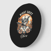 Night Shift Nurse Mummy Halloween Healthcare Flora Grote Klok (Hoek)