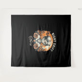 Night Shift Nurse Mummy Halloween Healthcare Flora Wandkleed (Voorkant (horizontaal))