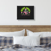 Night Shift Nurse - Nationale Nurse Week Gift Idee Canvas Afdruk (Insitu (Slaapkamer))