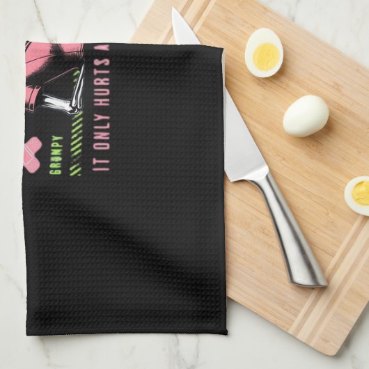 Night Shift Nurse - Nationale Nurse Week Gift Idee Theedoek (Quarter Fold)