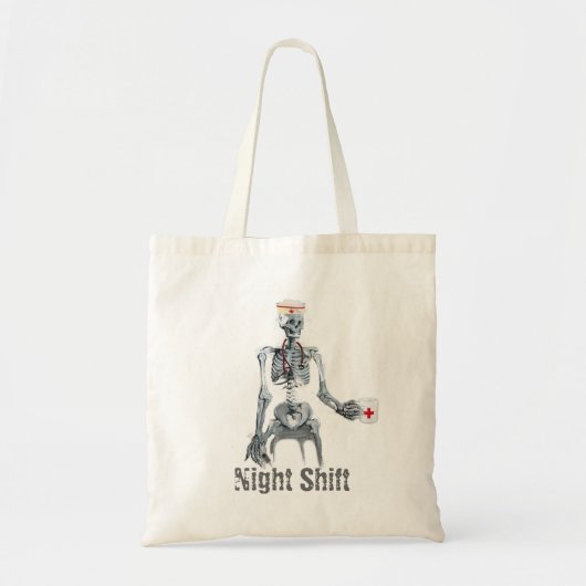 Night Shift Nurse Tas (Voorkant)