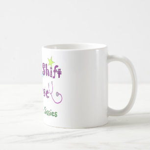Night Shift Nurse Zurse NOT FOR SISSIES Koffiemok