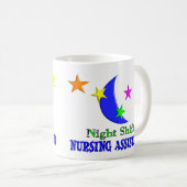 Night Shift Nursing Assistant Koffiemok (Voorkant rechts)