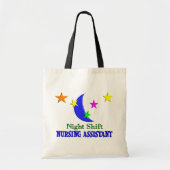 Night Shift Nursing Assistant Tote Bag (Voorkant)