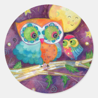 Night Shift Ronde Sticker