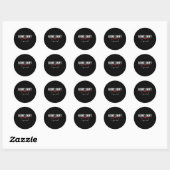 Night Shift Squad Team Night Shift Nursing Funny N Ronde Sticker (Vel)