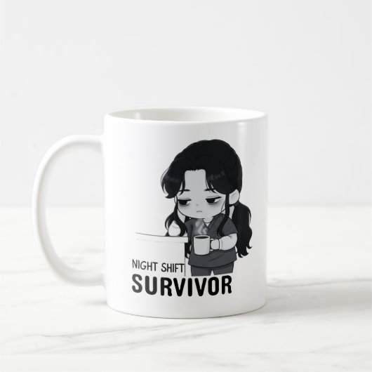 Night Shift Survivor Relatable Chibi Nurse Illustr Koffiemok (Links)