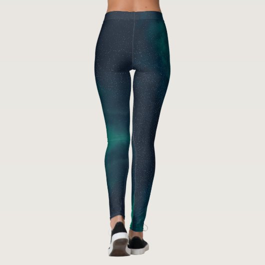 Night sky active draag leggings (Achterkant)