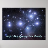 Night Sky Appreciation Society - Poster (Voorkant)