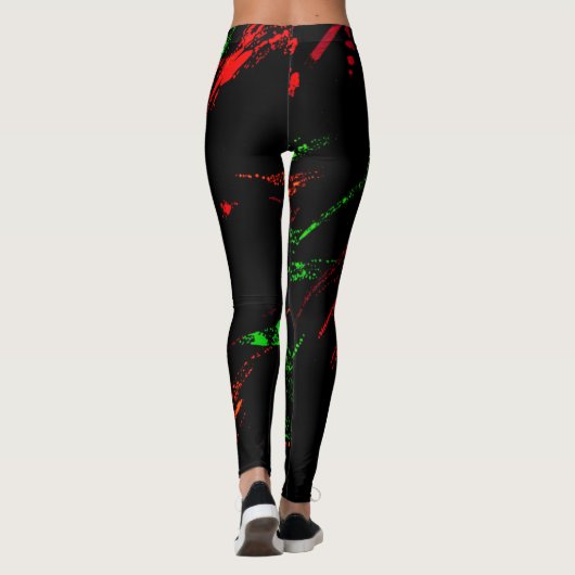Night Sky Aurora Leggings (Achterkant)
