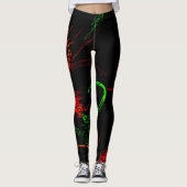 Night Sky Aurora Leggings (Voorkant)